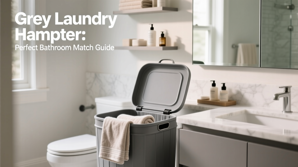 Grey Laundry Hamper: Perfect Bathroom Match Guide