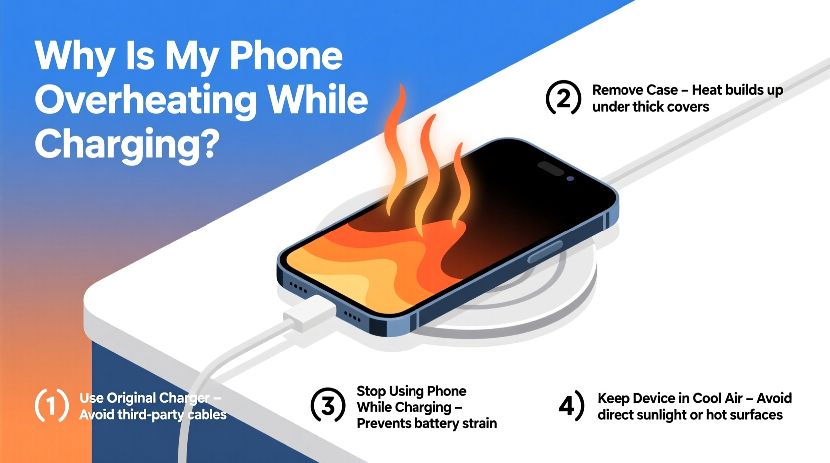 why is my phone overheating while charging simple fixes that work immediately