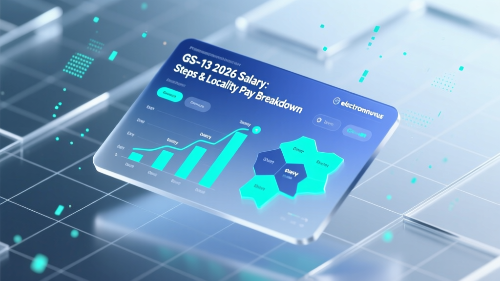 GS-13 2026 Salary: Steps & Locality Pay Breakdown
