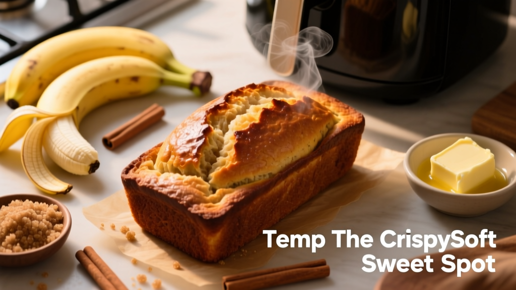 Air Fryer Banana Bread Temp: The Crispy-Soft Sweet Spot