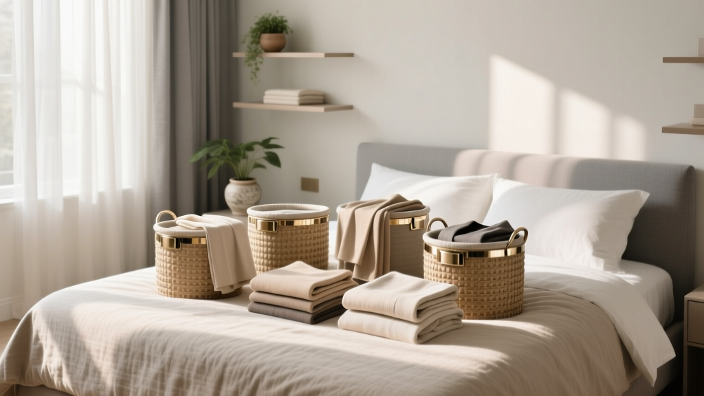 Stylish Decorative Clothes Hampers for Bedrooms