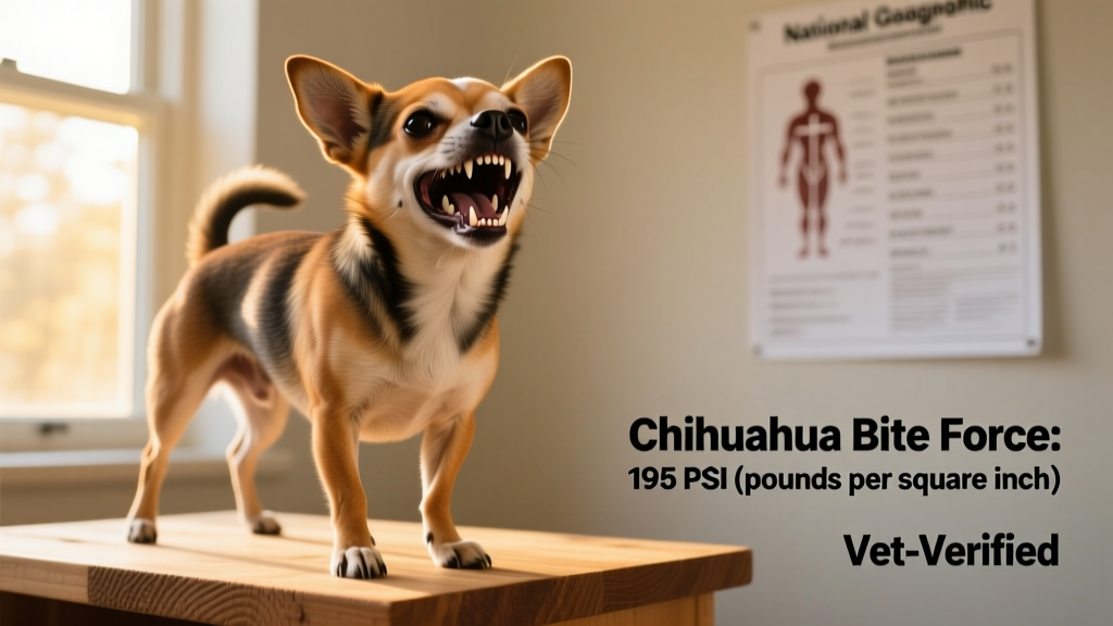 How Strong Is a Chihuahua’s Bite Force? Vet-Verified Facts & PSI Measurements