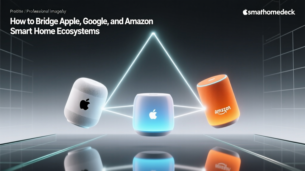 How to Bridge Apple, Google, and Amazon Smart Home Ecosystems