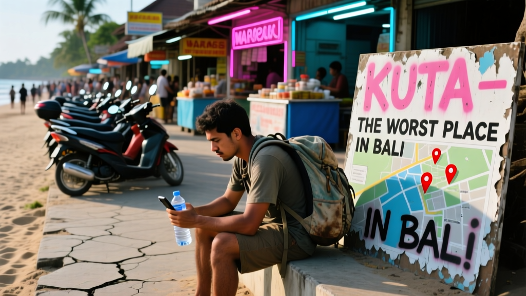Kuta: The Worst Place in Bali — A Realistic, Data-Backed Assessment for Budget Travelers
