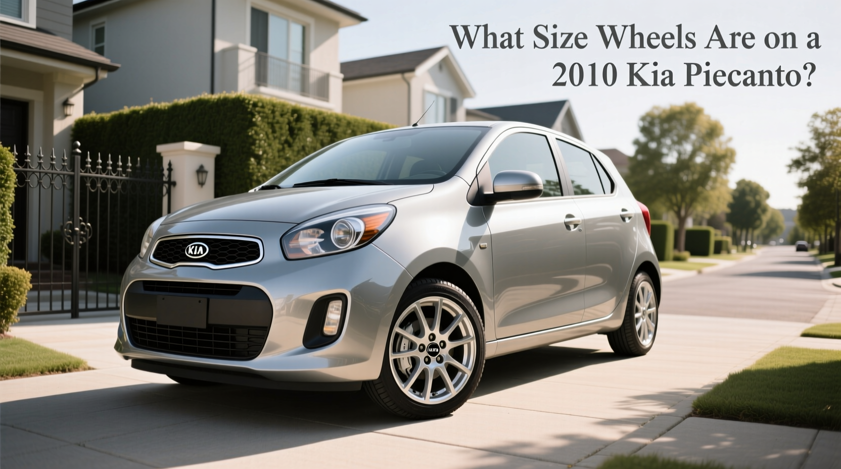 2010 kia picanto wheel sizes buying guide