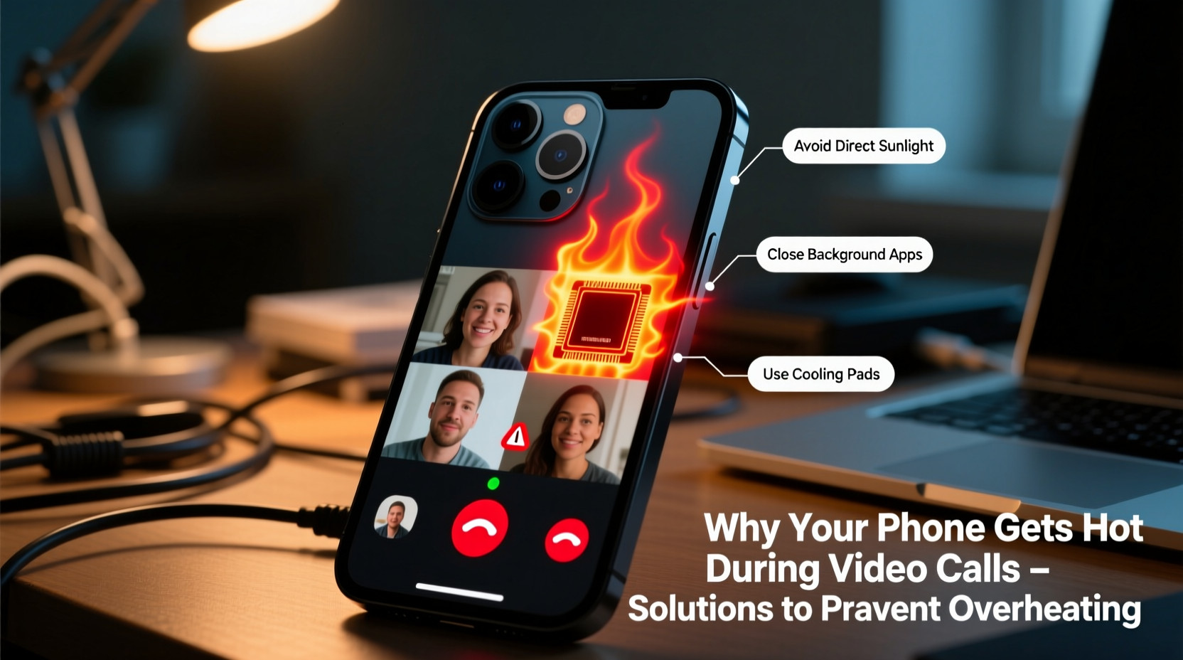 why does my phone get hot during video calls solutions to prevent overheating