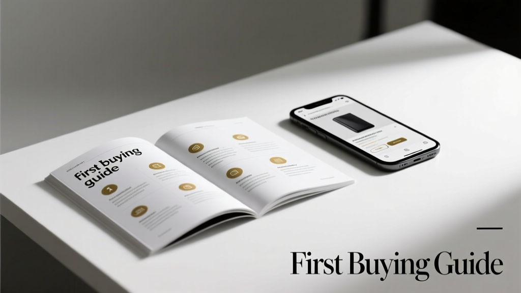 First Buying Guide: Practical, No-Fluff Advice for Your First Major Purchase