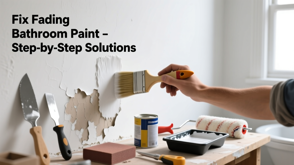 Fix Fading Bathroom Paint: Causes & Solutions