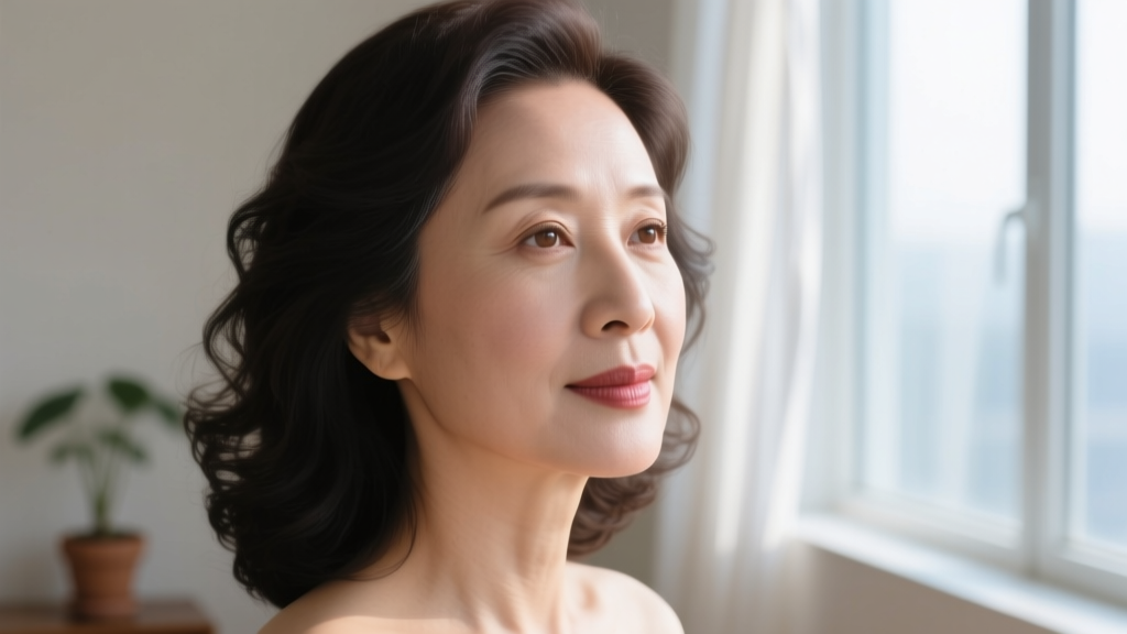 Close up of a woman