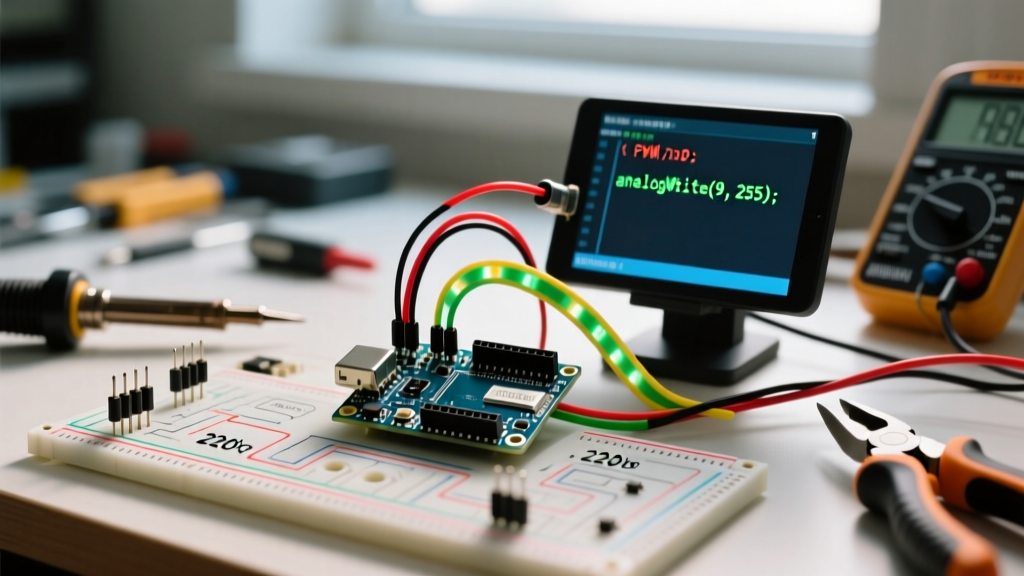 Troubleshooting Arduino RGB LED Flicker and Color Issues