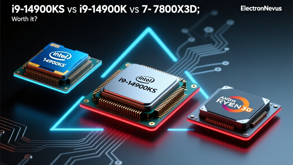 i9-14900KS vs i9-14900K vs Ryzen 7 7800X3D: Worth It?