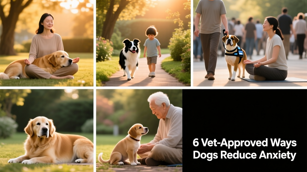 How Do Dogs Help With Anxiety? 6 Vet-Approved Ways They Reduce Stress