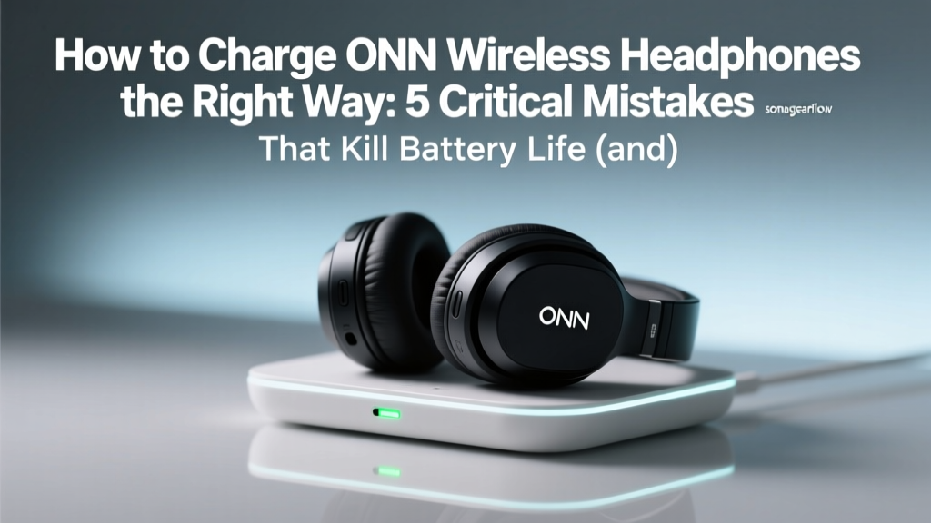 How to Charge ONN Wireless Headphones (2026)