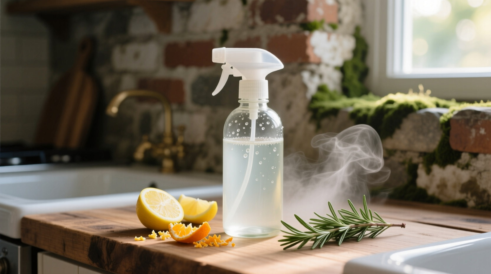 homemade all natural degreasing spray