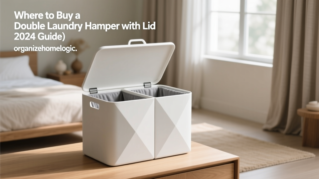 Where to Buy a Double Laundry Hamper with Lid (2024 Guide)
