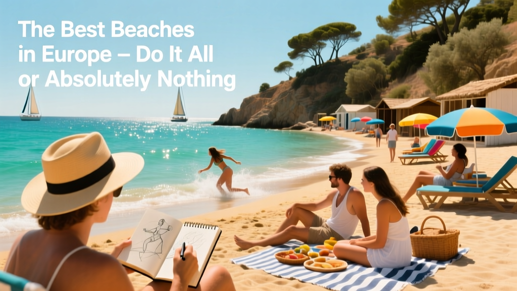 The Best Beaches in Europe for Doing It All—or Absolutely Nothing