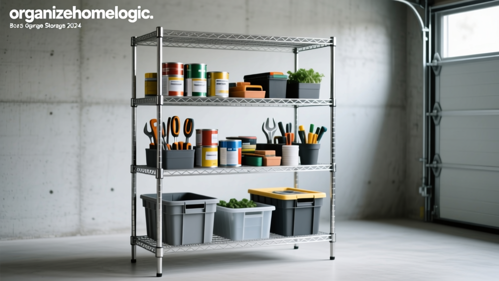 Best 3-Tier Wire Shelf for Garage Storage (2024)