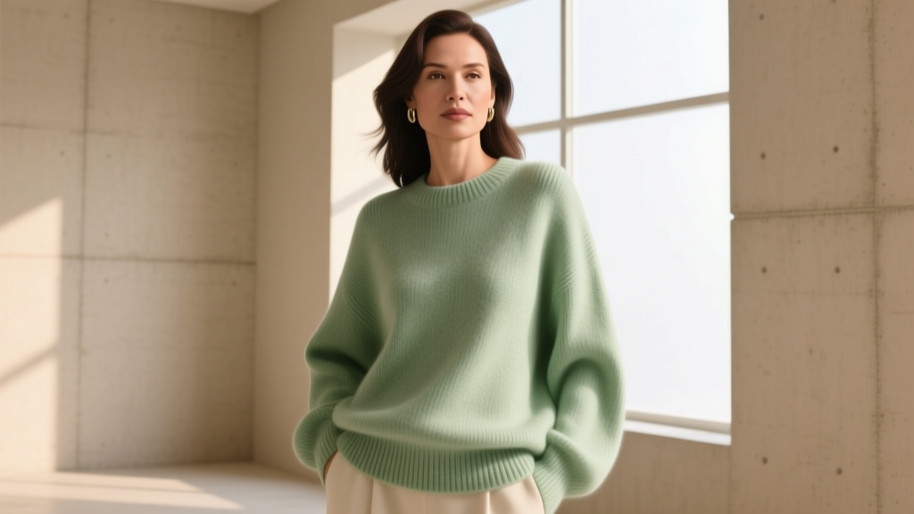 The Most Versatile Cashmere Sweater Color—Revealed