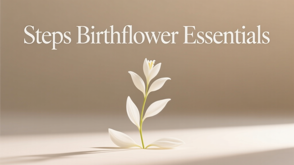Steps Birthflower Essentials: Practical Care Protocols for Your Monthly Floral Companion