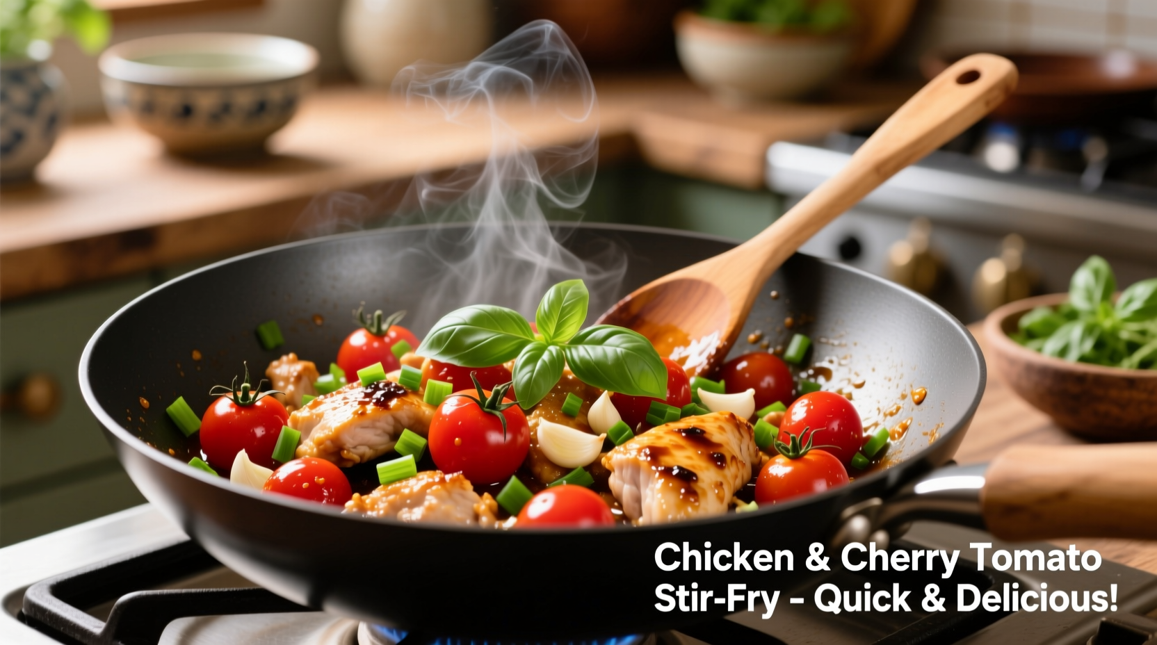 Perfect Chicken Cherry Tomato Recipe in 25 Minutes