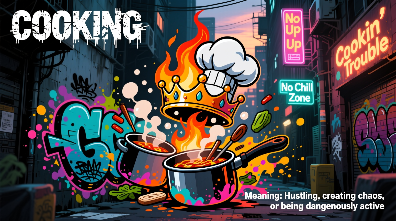 What 'Cooking' Means in Slang: Clear Definition & Examples