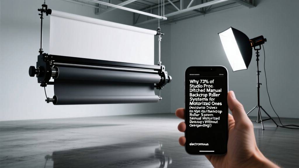 Why 73% of Studio Pros Ditched Manual Backdrop Roller Systems for Motorized Ones (And How to Choose the Right Backdrop Roller System Manual Motorized Setup Without Overspending)