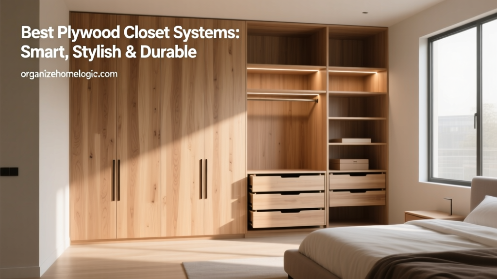 Best Plywood Closet Systems: Smart, Stylish & Durable