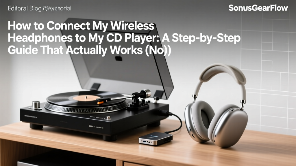Wireless Headphones to CD Player: 4 Working Methods