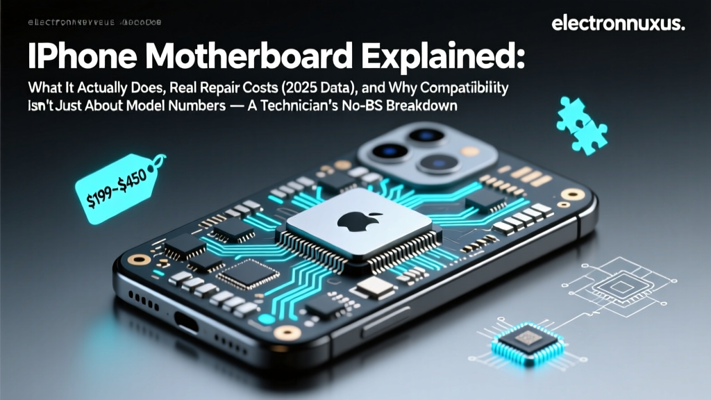 iPhone Motherboard Explained: What It Actually Does, Real Repair Costs (2025 Data), and Why Compatibility Isn’t Just About Model Numbers — A Technician’s No-BS Breakdown