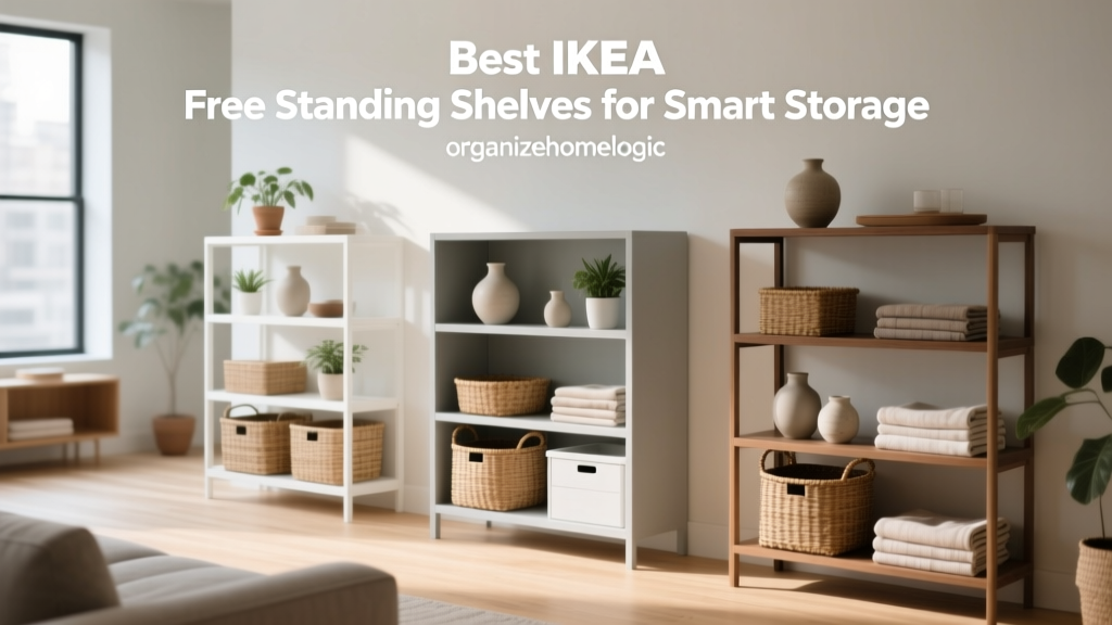Best IKEA Free Standing Shelves for Smart Storage