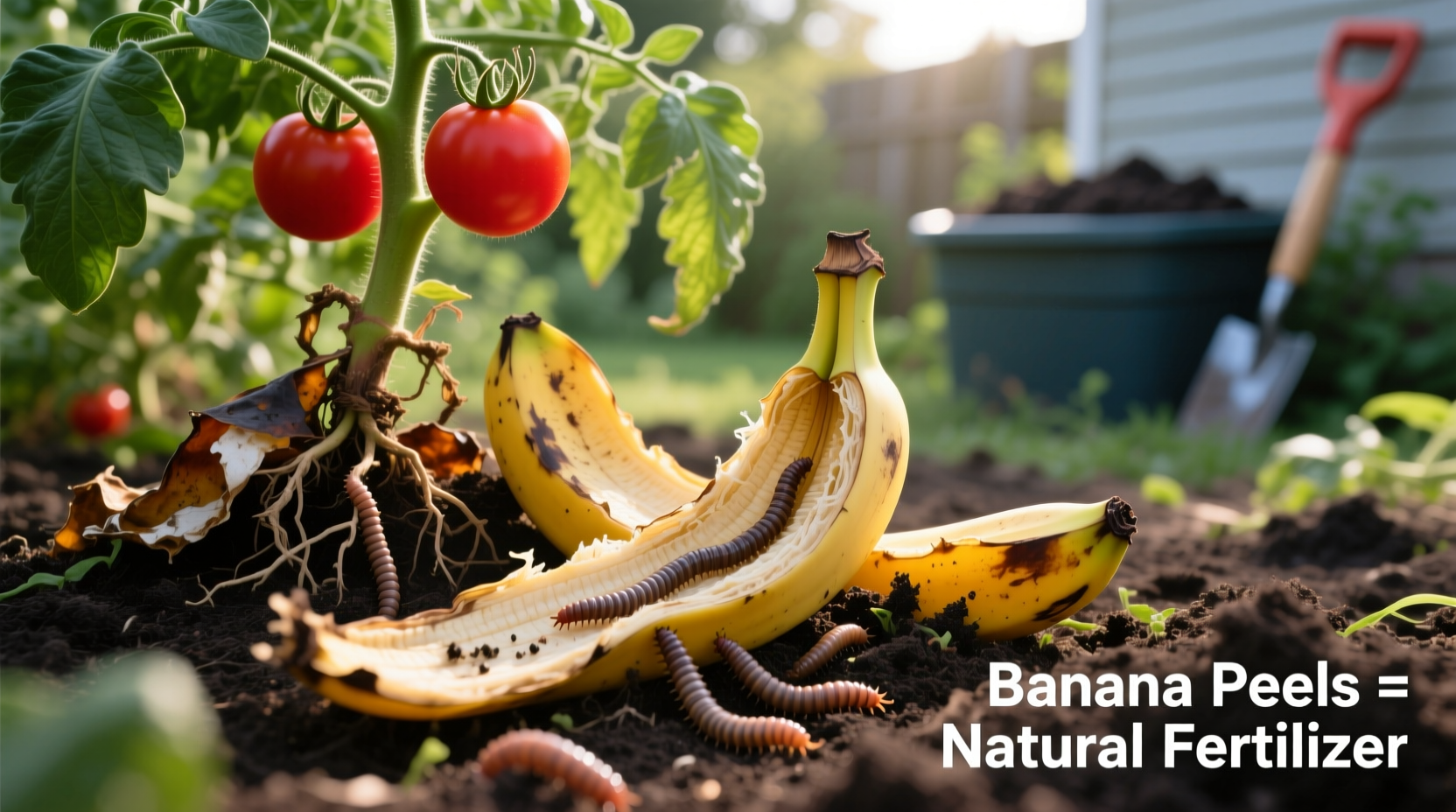 Banana Peels for Tomato Plants: Science-Backed Benefits & Methods