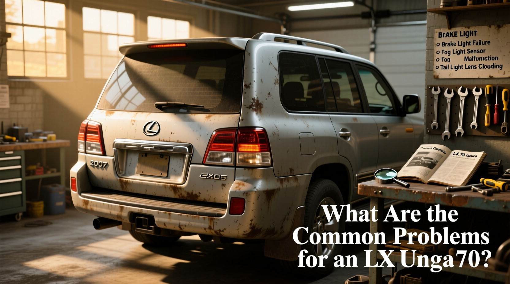 How to Choose Lexus LX470 Tail Light, What Are the Common Problems?