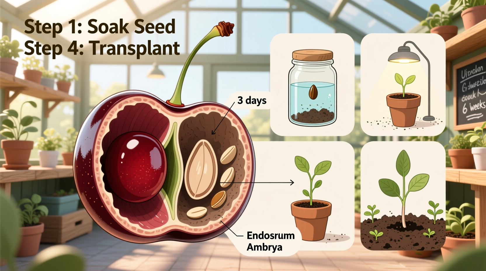 How to Grow Cherries From Seed: Complete Step-by-Step Guide