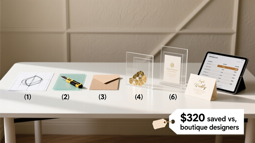 Acrylic Wedding Invitations: 7 Steps + Cost Breakdown (2026)