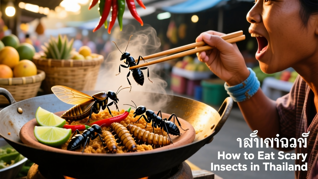 How To Eat Scary Insects, Worms, and Bugs in Thailand: A Practical, Respectful Guide for Adventurous Eaters