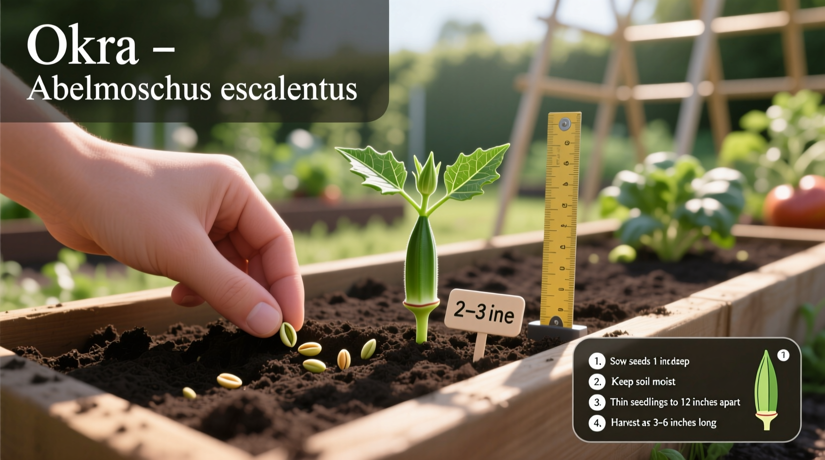 How to Grow Okra From Seed: Complete Step-by-Step Guide