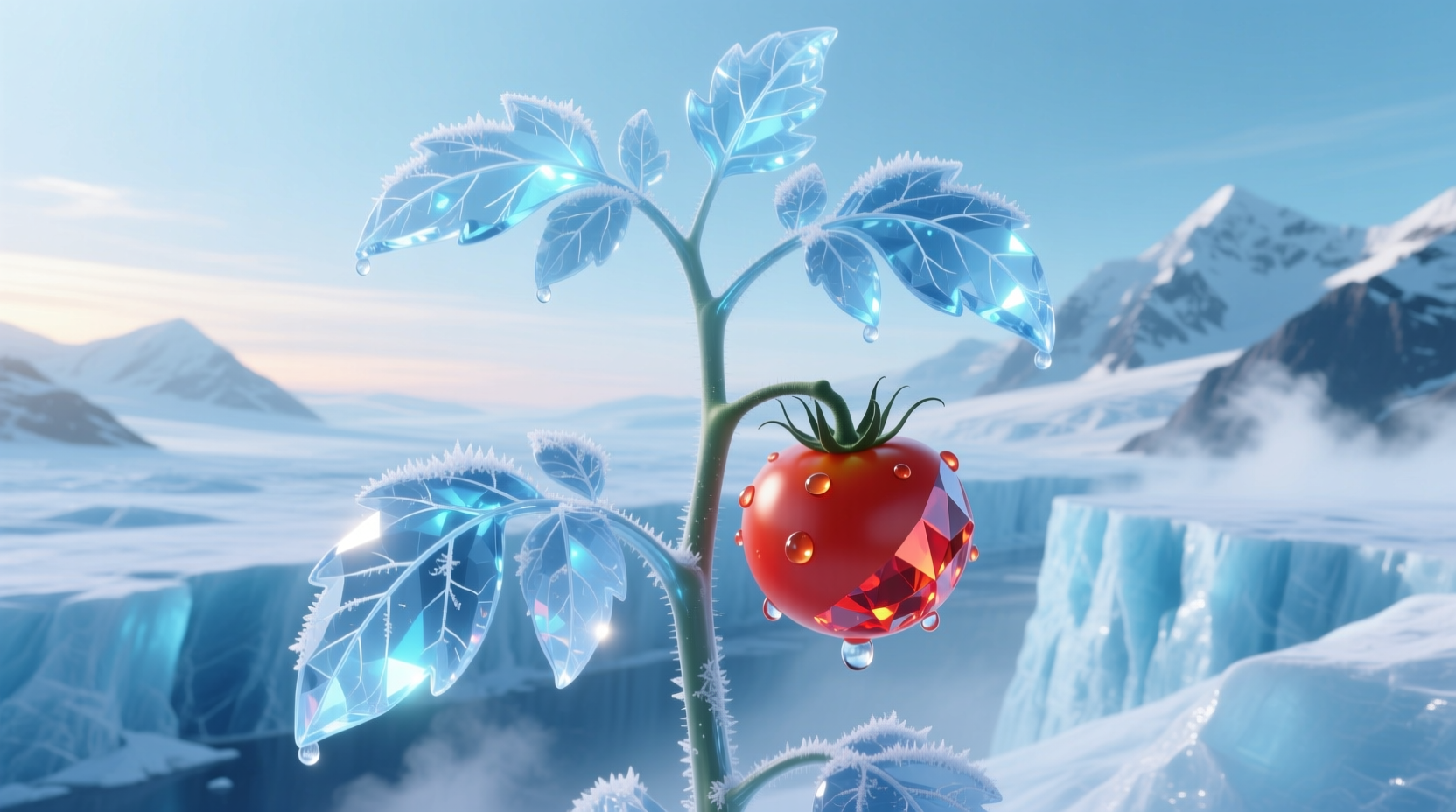 glacier tomato plant