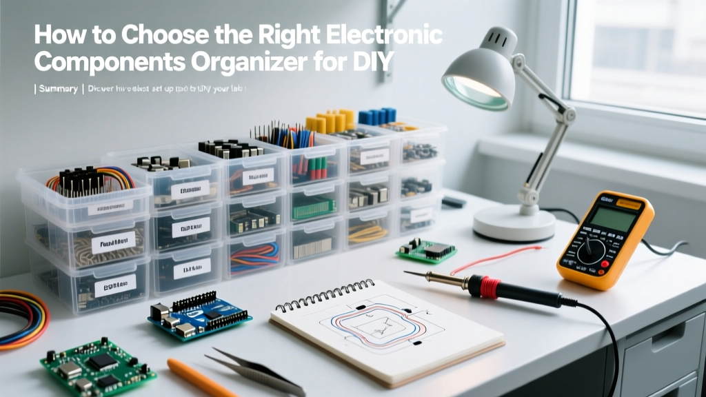 How to Choose the Right Electronic Components Organizer for DIY