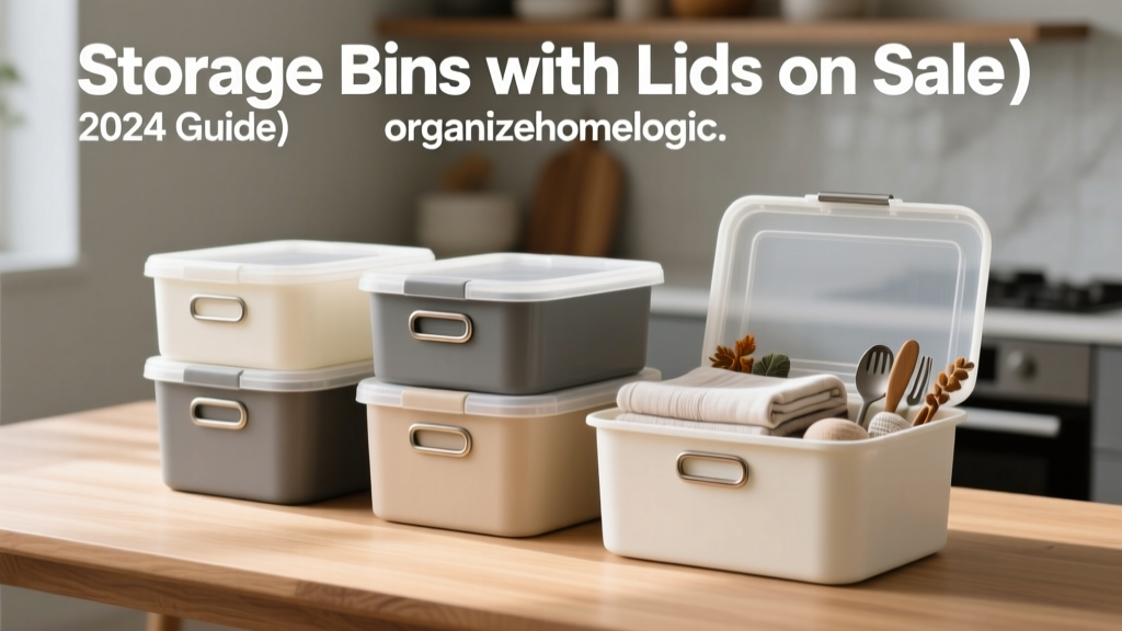 Storage Bins with Lids on Sale (2024 Guide)