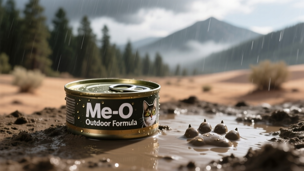 Me-O Wet Cat Food Review for Outdoor Survival