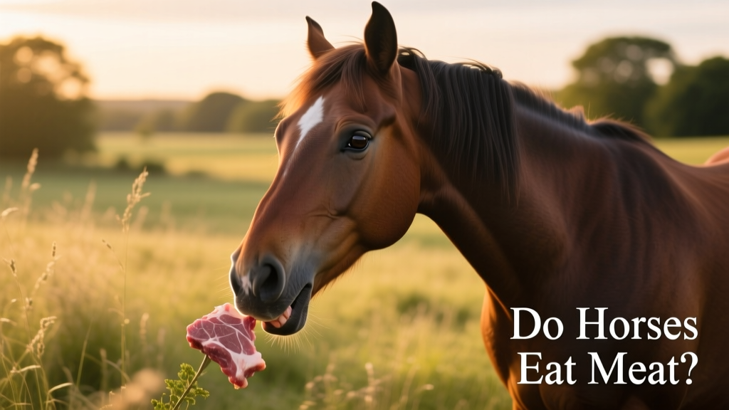 Do Horses Eat Meat?