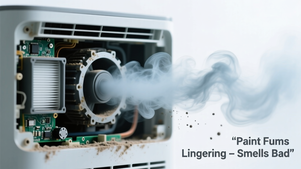 Paint Fumes Lingering Smells Bad: Quick Diagnosis