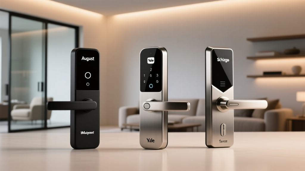 Premium Smart Lock Showdown: August vs Yale vs Schlage