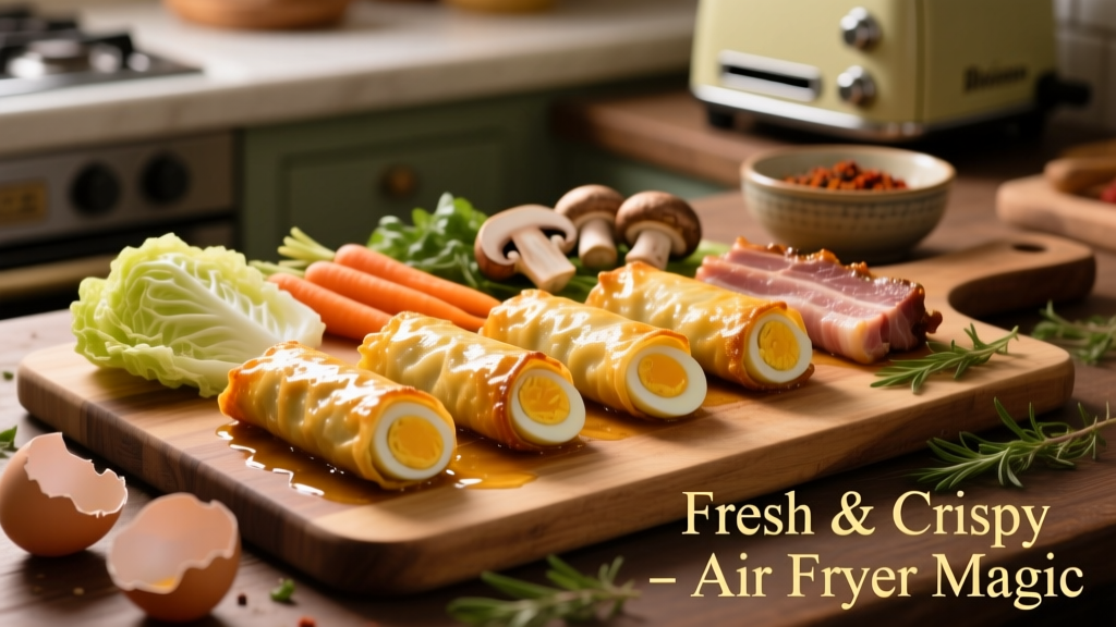 Air Fryer Egg Rolls: Crispy, Golden & Oil-Light