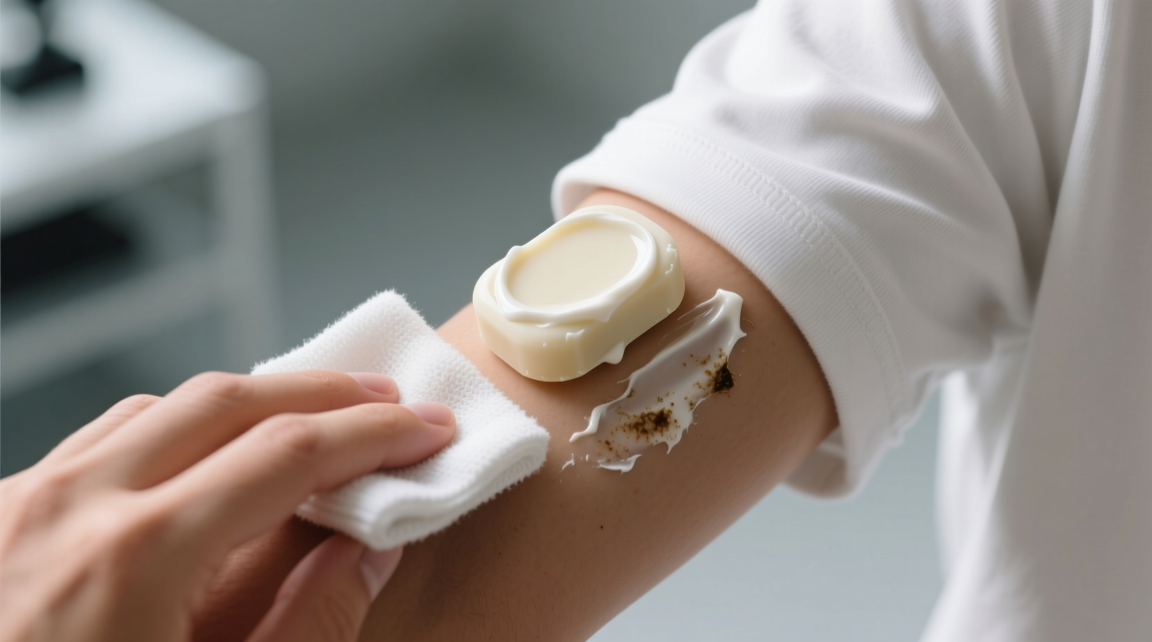 how to remove deodorant buildup from blouses