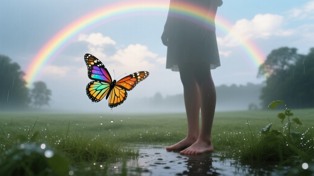 Butterfly and Rainbow: Combined Dream Symbolism