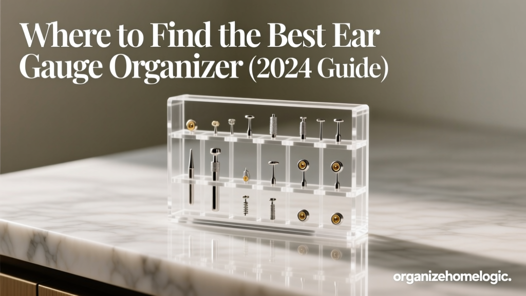 Where to Find the Best Ear Gauge Organizer (2024 Guide)