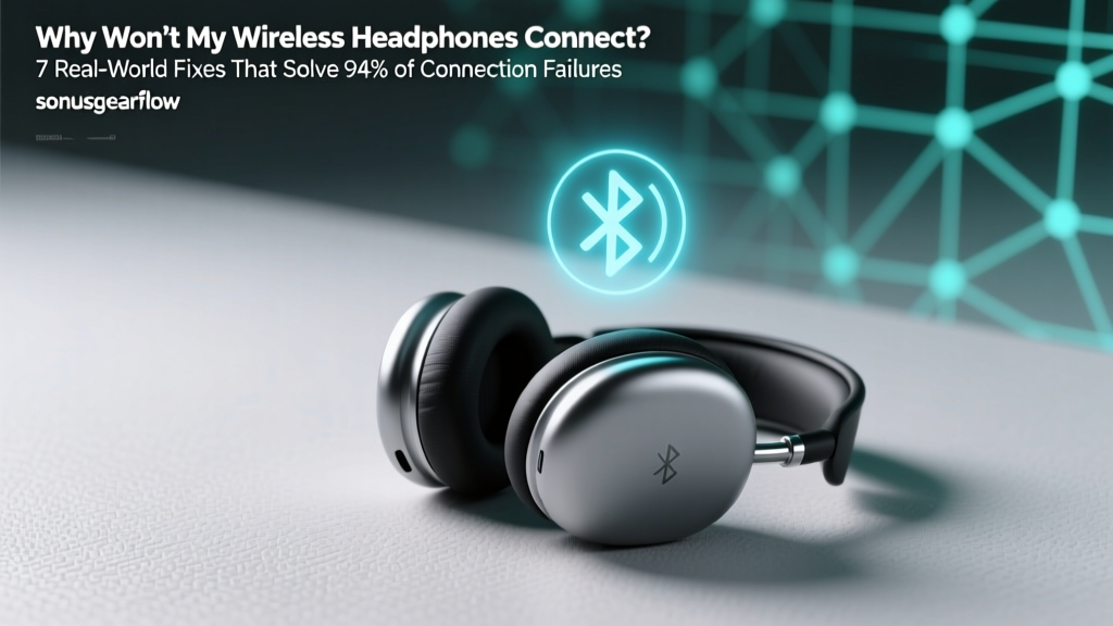 Why Wont My Wireless Headphones Connecy (2026)