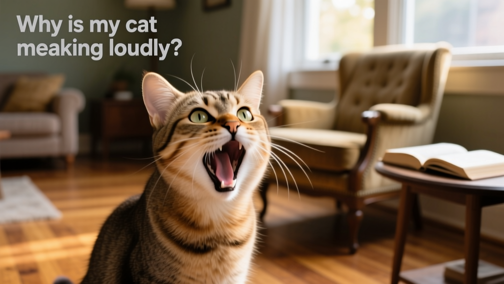 Why Is My Cat Meowing Loudly?