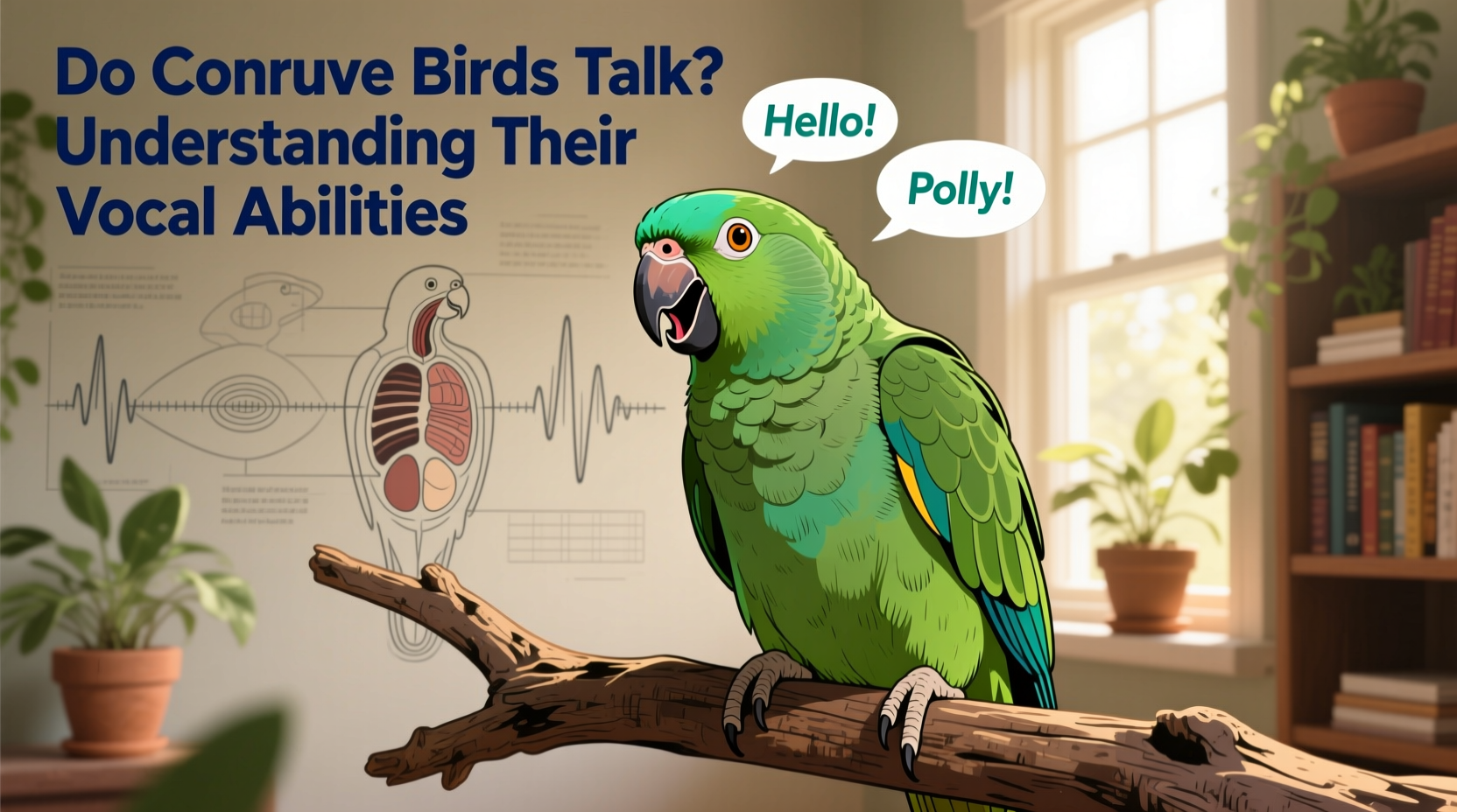 Do Conure Birds Talk? Understanding Their Vocal Abilities